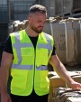 KORNTEX MESH MULTIFUNCTIONAL SAFETY VEST "LARISA" Warnweste personalisierbar