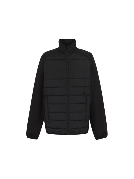 REGATTA ESSENTIAL HYBRID JACKET noir personnalisable