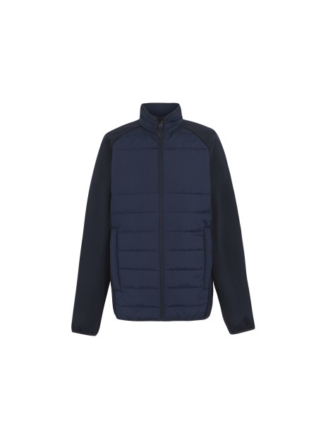 REGATTA ESSENTIAL HYBRID JACKET bleu marine personnalisable