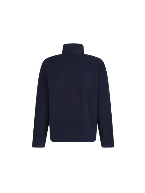 REGATTA MICRO ZIP NECK FLEECE bleu marine personnalisable