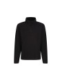 REGATTA MICRO ZIP NECK FLEECE noir personnalisable