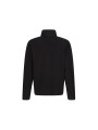 REGATTA MICRO ZIP NECK FLEECE noir personnalisable