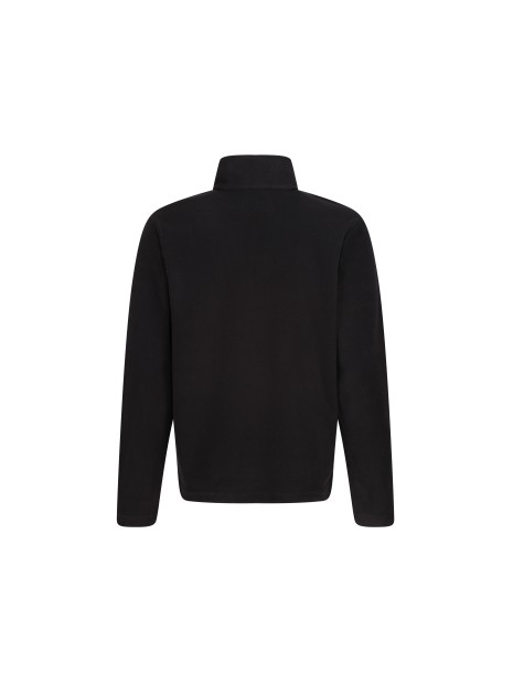 REGATTA MICRO ZIP NECK FLEECE noir personnalisable