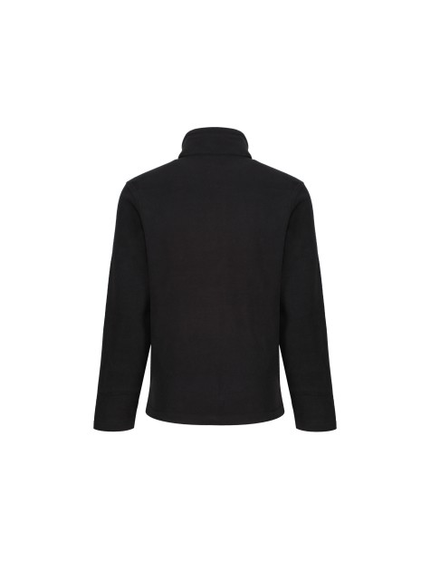 REGATTA MICRO FULL ZIP FLEECE noir personnalisable