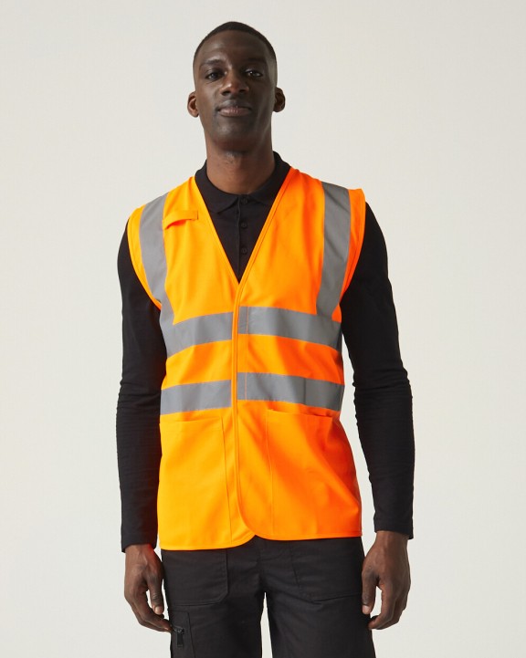 REGATTA PRO HI-VIS SUPERVISOR VEST Warnweste personalisierbar