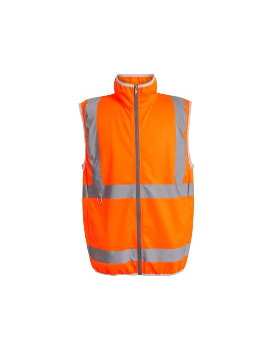 Gilet de sécurité personnalisable REGATTA HI-VIS PRO FULL ZIP GILET