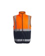 Gilet de sécurité personnalisable REGATTA HI-VIS PRO FULL ZIP GILET
