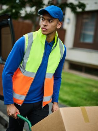 HI-VIS PRO FULL ZIP GILET