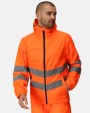 REGATTA HI-VIS PRO PACKAWAY JACKET Jacke personalisierbar