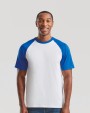 FOL Valueweight Short Sleeve Baseball T-Shirt personalisierbar