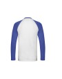 T-shirt FOL VALUEWEIGHT LONG SLEEVE BASEBALL T voor bedrukking &amp; borduring