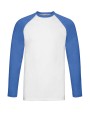 T-shirt FOL VALUEWEIGHT LONG SLEEVE BASEBALL T voor bedrukking &amp; borduring