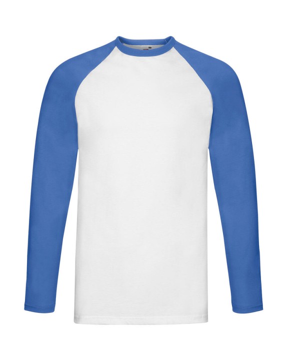 T-shirt FOL VALUEWEIGHT LONG SLEEVE BASEBALL T voor bedrukking &amp; borduring