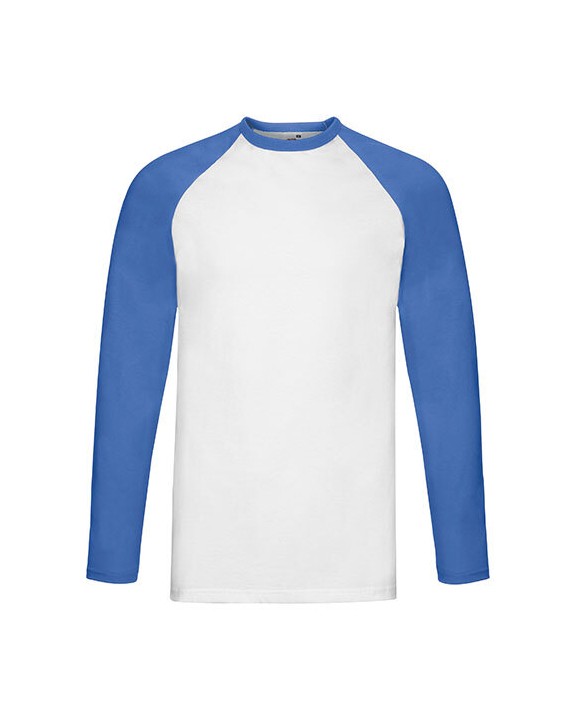T-shirt FOL VALUEWEIGHT LONG SLEEVE BASEBALL T voor bedrukking &amp; borduring