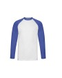 T-shirt FOL VALUEWEIGHT LONG SLEEVE BASEBALL T voor bedrukking &amp; borduring
