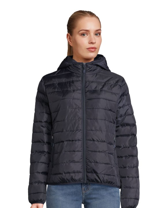 Jas SOL'S SOL'S STREAM HOODED WOMEN voor bedrukking &amp; borduring