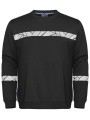 PROJOB 7101 PROGRESSION SWEAT COL ROND noir/noir personnalisable