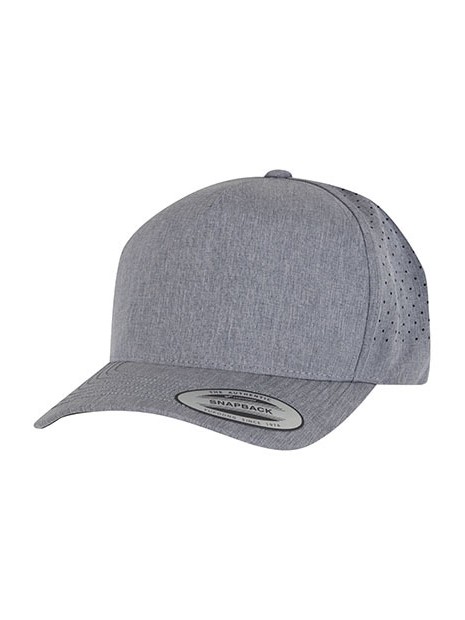 FLEXFIT YP CLASSICS 5 PANEL SNAPBACK HEATHER personnalisable