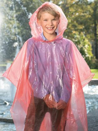 Disposable Raining Poncho „Sumatra“ for Children