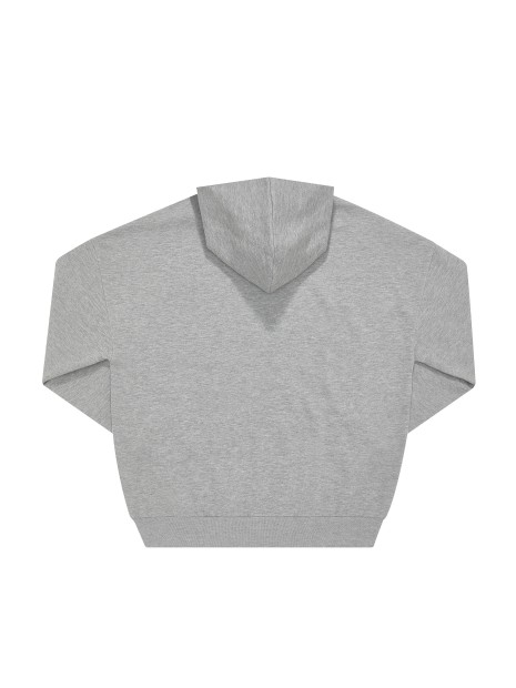 B&C ID.334 ZIP HOOD /KIDS gris sport personnalisable
