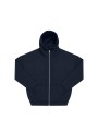 B&C ID.334 ZIP HOOD /KIDS bleu marine personnalisable