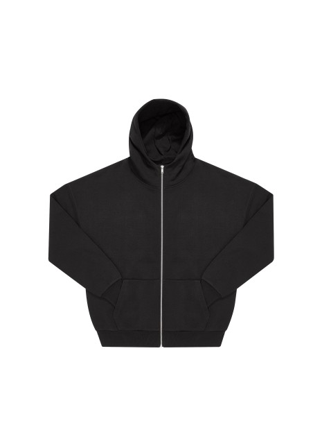 B&C ID.334 ZIP HOOD /KIDS noir personnalisable