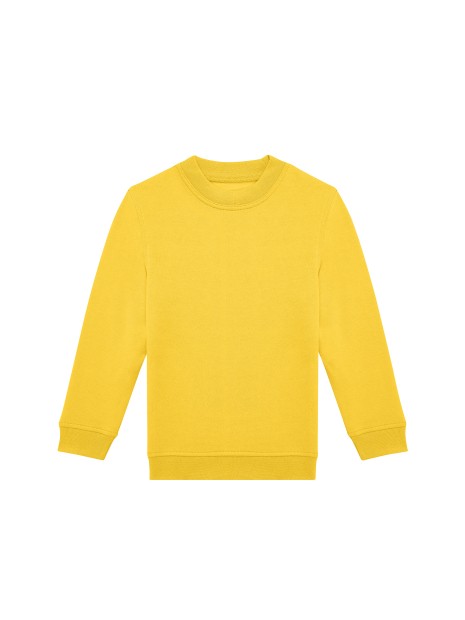 B&C ID.332 Crew /kids pop yellow personnalisable
