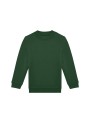 B&C ID.332 Crew /kids vert bouteille personnalisable