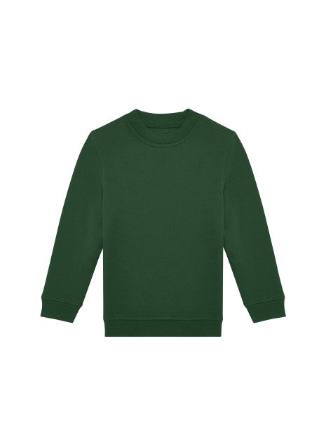 B&C ID.332 Crew /kids vert bouteille personnalisable