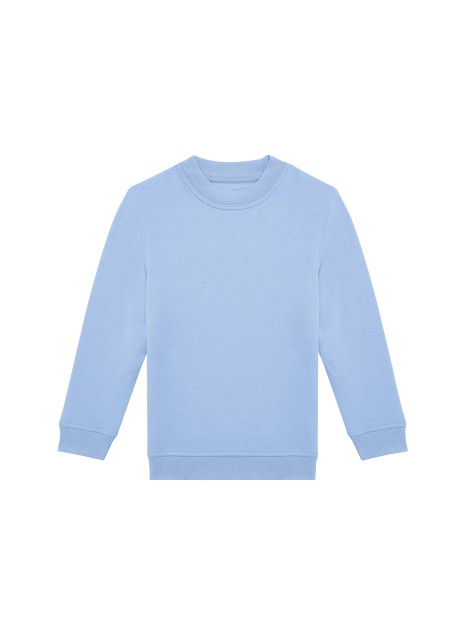 B&C ID.332 Crew /kids lotus blue personnalisable