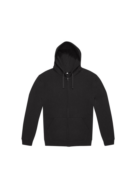 B&C ID.334 ZIP HOOD noir personnalisable