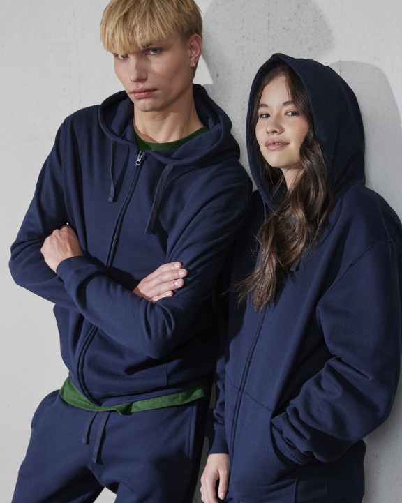 B&C ID.334 ZIP HOOD Sweatshirt personalisierbar