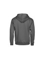 TEE JAYS URBAN HOODED FULL ZIP SWEATSHIRT powder grey personnalisable