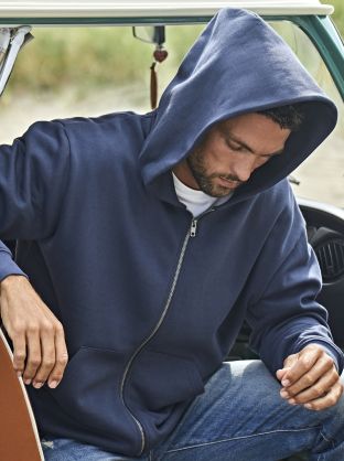 Urban Hooded Full Zip Sweatshirt