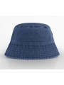 BEECHFIELD Vintage Bucket Hat vintage denim personnalisable