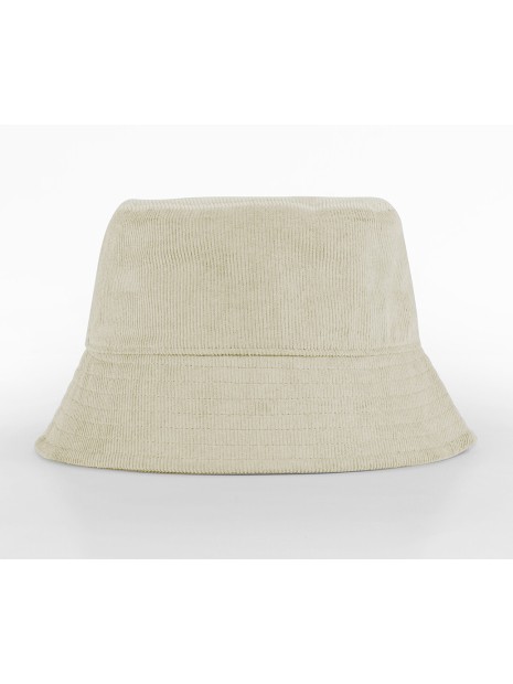 BEECHFIELD EarthAware® Organic Cord Bucket Hat stone personnalisable