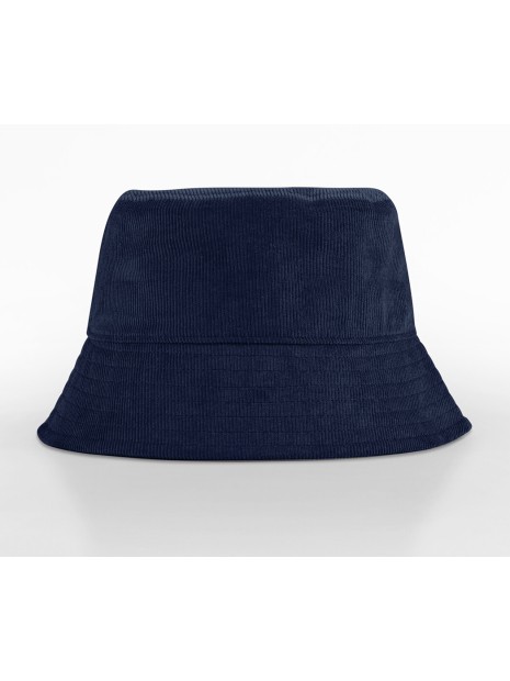 BEECHFIELD EarthAware® Organic Cord Bucket Hat oxford navy personnalisable