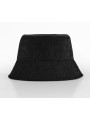 BEECHFIELD EarthAware® Organic Cord Bucket Hat noir personnalisable