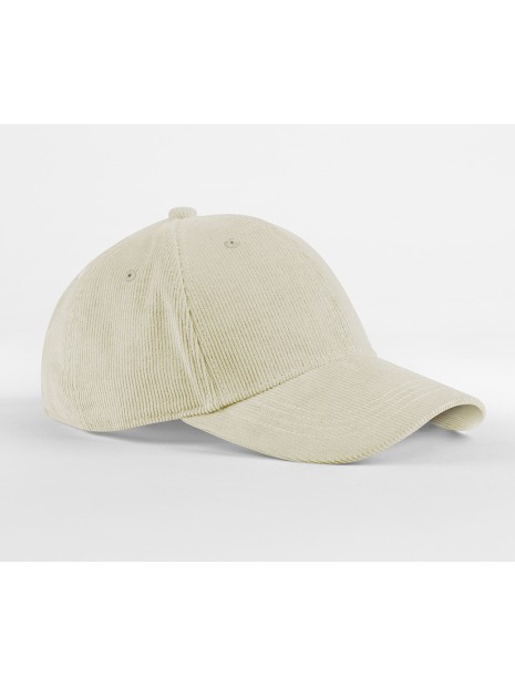 BEECHFIELD EARTHAWARE® ORGANIC CORD BASEBALL CAP stone personnalisable