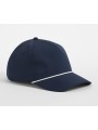 BEECHFIELD Rope Detail Golf Cap french marine / blanc personnalisable