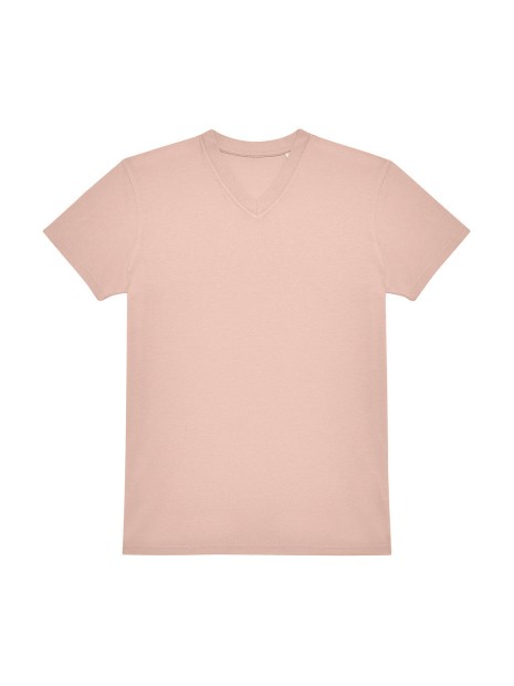 B&C #E150 V T-Shirt soft rose personnalisable
