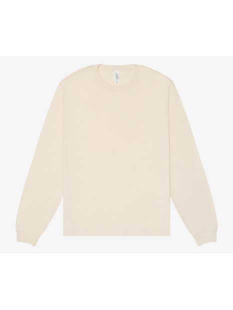 BELLA-CANVAS Unisex Heavy Boxy Long Sleeve Tee NATURAL personnalisable