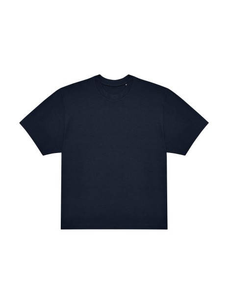 B&C #E220 Oversized T-Shirt bleu marine personnalisable