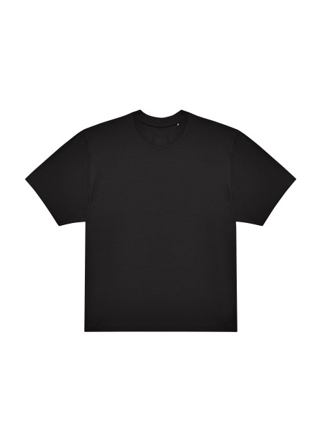 B&C #E220 Oversized T-Shirt noir personnalisable
