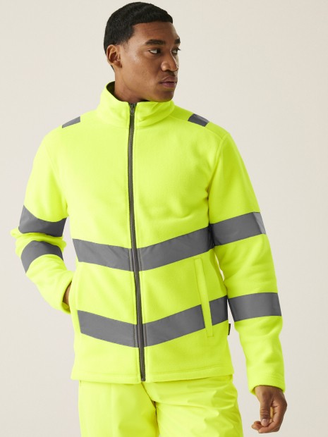 Laines polaires à personnaliser REGATTA Pro Hi-Vis Thor Fleece 