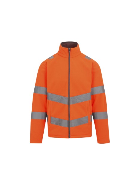 REGATTA Pro Hi-Vis Thor Fleece orange personnalisable