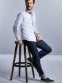 Chemises à personnaliser RUSSELL Chemise fittée homme manches longues 