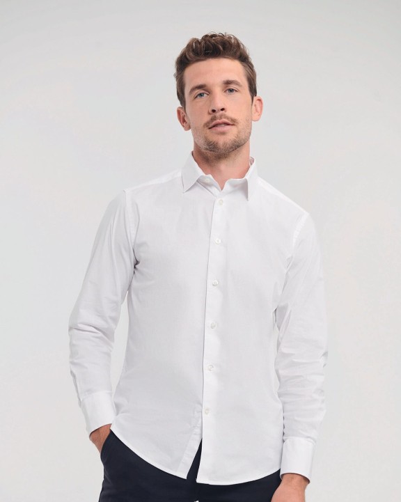 Chemise personnalisable RUSSELL Chemise fittée homme manches longues