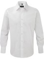 RUSSELL Chemise fittée homme manches longues blanc personnalisable