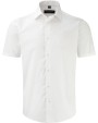 Hemd RUSSELL Men's Easy Care Fitted overhemd met korte mouwen voor bedrukking &amp; borduring
